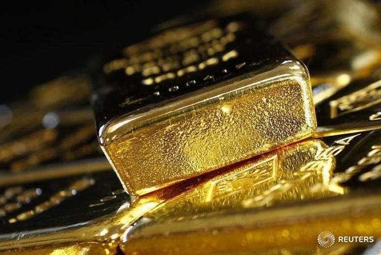 سبائك من الذهب في النمسا (رويترز)