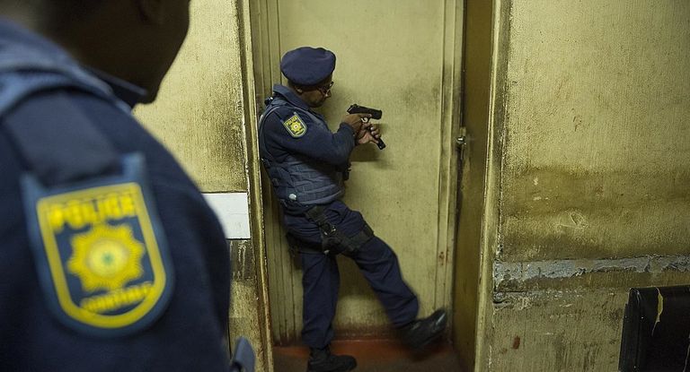 شرطة جنوب افريقيا- ارشيفية