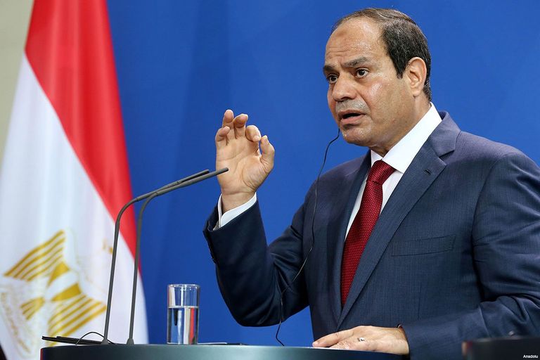 الرئيس المصري - عبد الفتاح السيسي