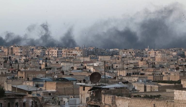 قصف حلب