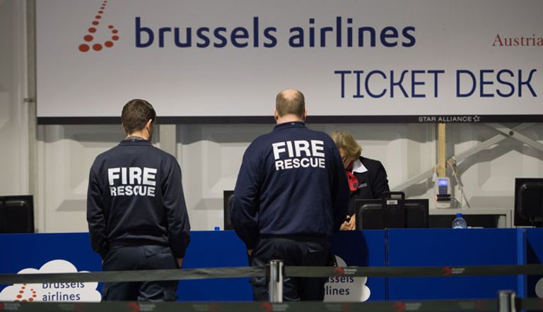 مطار بروكسل يستأنف عمله