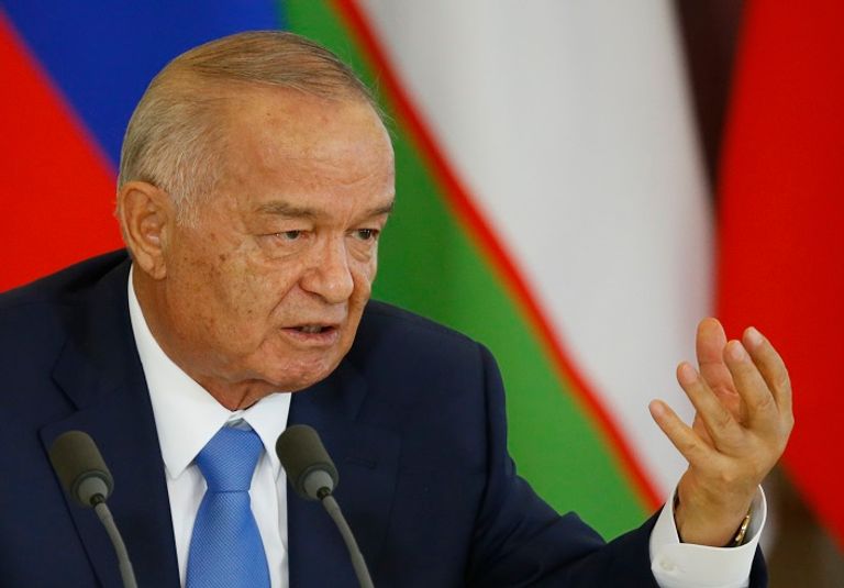 إسلام كريموف رئيس أوزبكستان (أ ف ب)