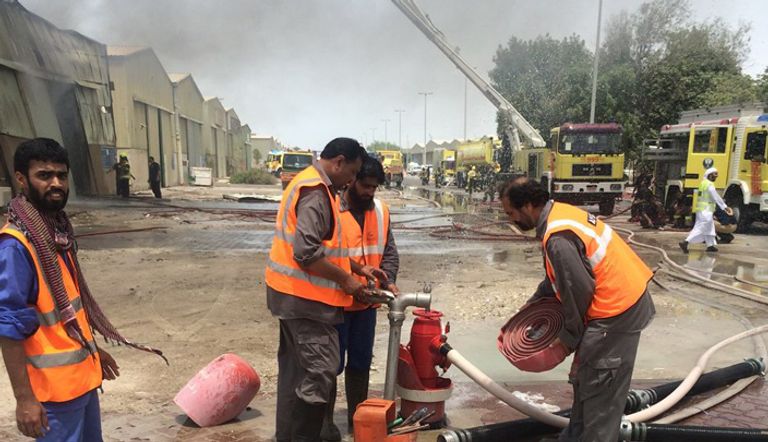 فريق إدارة الطوارئ والأزمات والكوارث المحلي في أبوظبي 