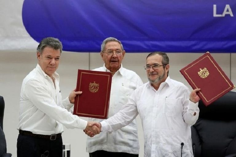 اتفاق تاريخي لوقف إطلاق النار بين الحكومة الكولومبية وجماعة فارك