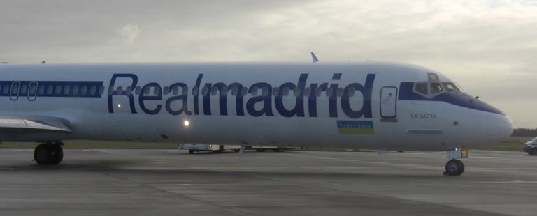 طائرة ريال مدريد
