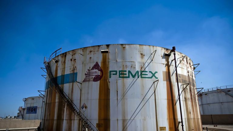 انهيار أسعار النفط أثر سلبا على أول شركة مكسيكية بترولية