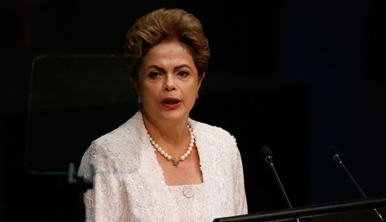 الرئيسة البرازيلية ديلما روسيف