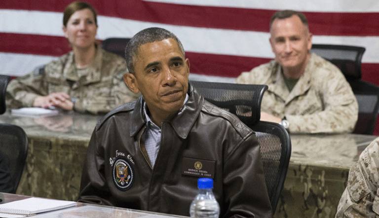 اوباما في زيارة سابقة لأفغانستان