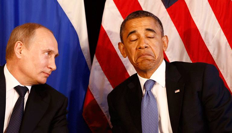 أوباما يتشكك في دوافع بوتين بشأن سوريا