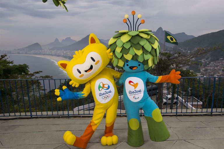 شعار أوليمبياد 2016 في ريو دي جانيرو بالبرازيل