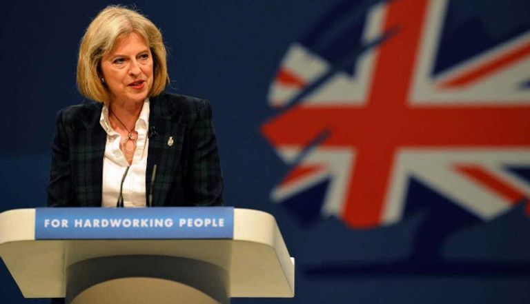 تيريزا ماي رئيسة وزراء بريطانيا 
