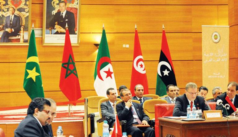 وزراء خارجية دول اتحاد المغرب العربي