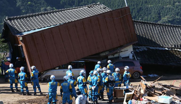 زلزال يضرب اليابان