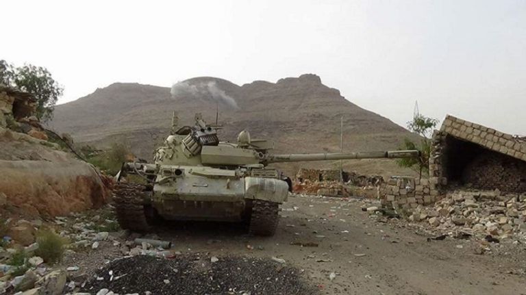 الجيش اليمني بدعم قوات التحالف يحقق تقدما في مديرية نهم