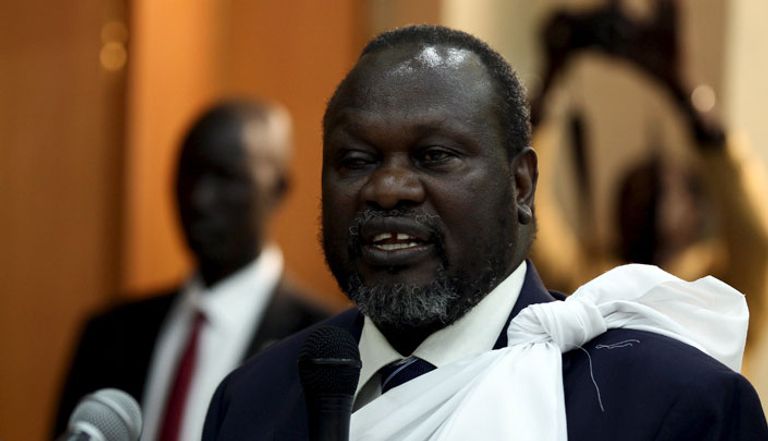 رياك مشار زعيم متمردي جنوب السودان