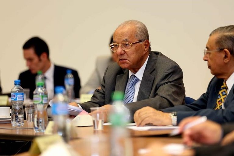 الدكتور محمود حمدي زقزوق خلال كلمته الدكتور زقوق عضو مجلس حكماء المسلمين