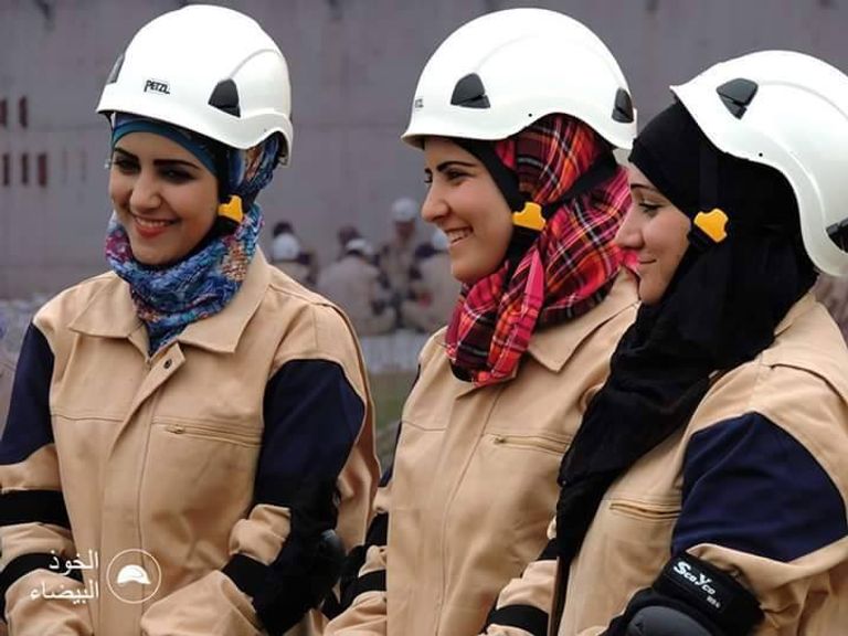 الخوذ البيضاء في سوريا