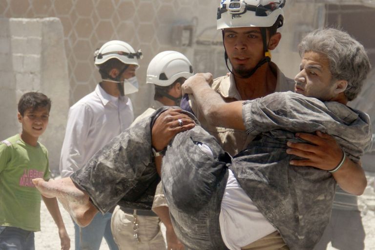 الخوذ البيضاء في سوريا