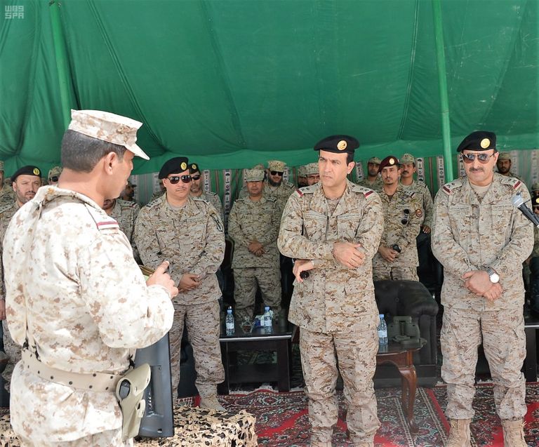 جنود من القوات البحرية الملكية السعودية