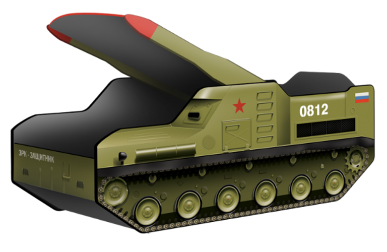 السرير يشبه قاذفة صواريخ أسقطت الطائرة الماليزية