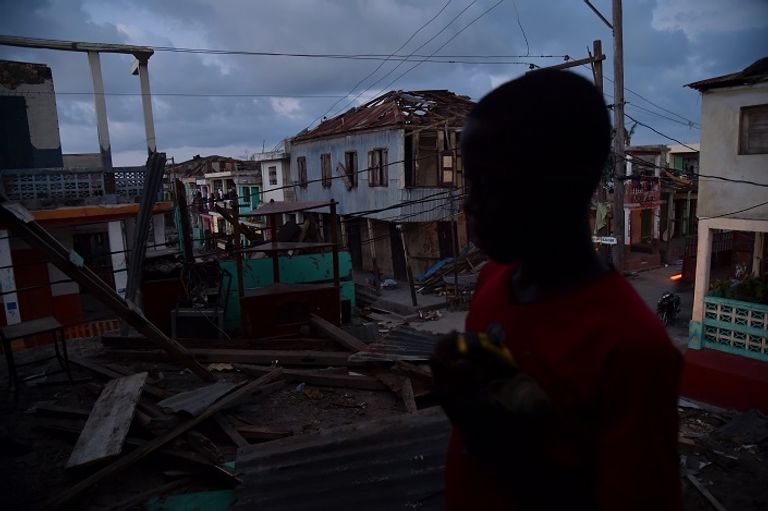 آثار الإعصار ماثيو