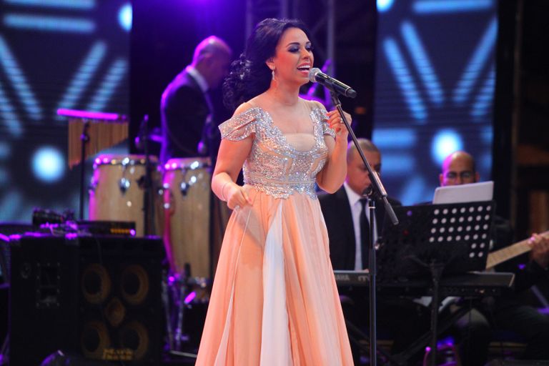 صابر الرباعي خلال الحفل