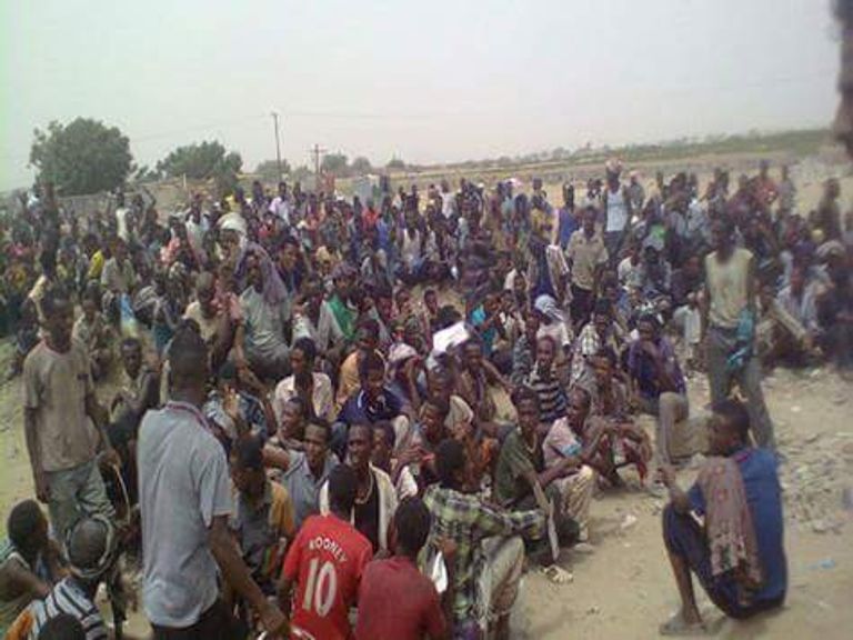 نقل الأفارقة للقتال على الحدود السعودية