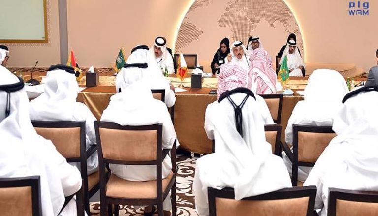 اجتماع اللجنة الرباعية العربية في أبوظبي