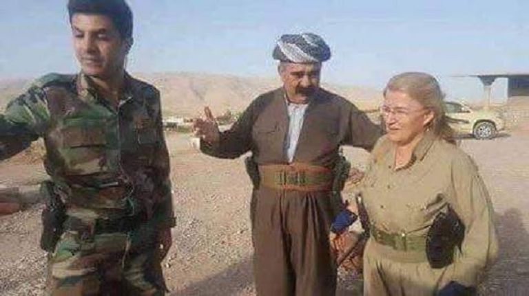 تامين كاكه سور تتوسط مقاتلي البشمركة