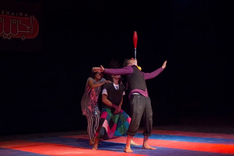 سيركس سيرك الشارع المجاني يحصد بسمات المصريين