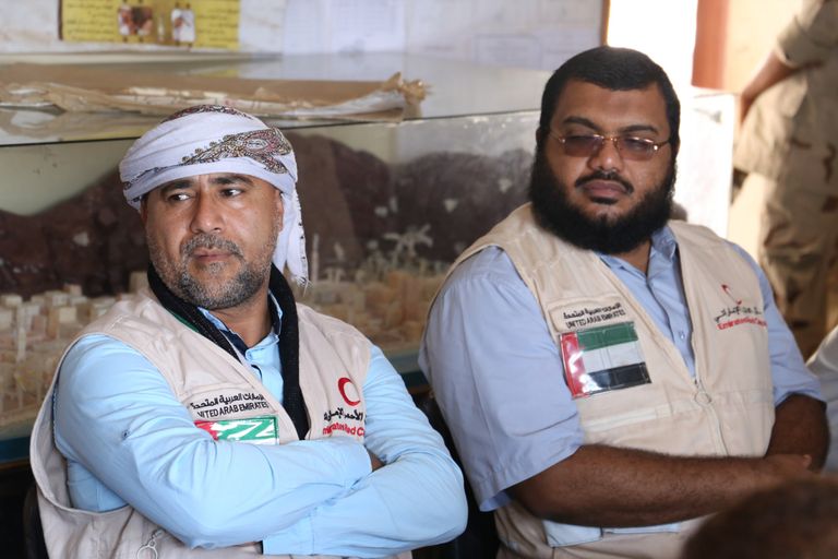 افتتاح مشروع الآبار في حضرموت