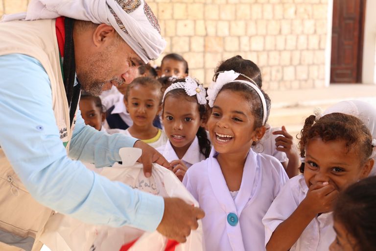 افتتاح مشروع الآبار في حضرموت