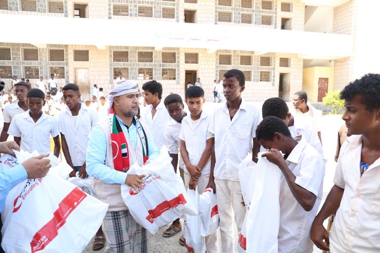 افتتاح مشروع الآبار في حضرموت