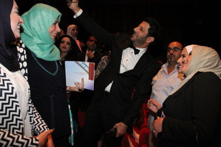 تكريم نسرين طافش في مهرجان الأردن