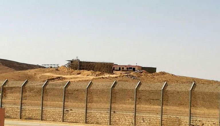 الجدار العازل على الحدود المصرية الإسرائيلية