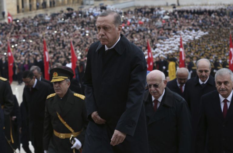 الرئيس التركي رجب طيب أردوغان