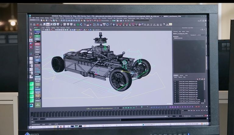 أثناء تحويل سيارة بلاكبيرد على سيارة أخرى بلاكبيرد الحل الأمثل لتصوير السيارات في السينما