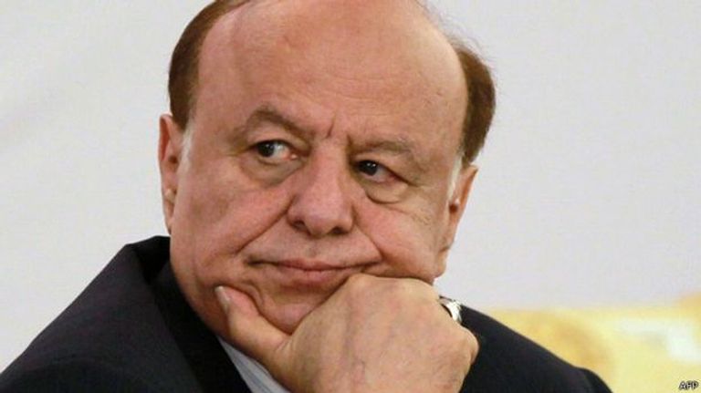 رئيس اليمن منصور عبدربه هادي