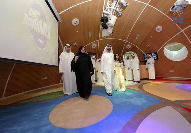 الشيخ محمد بن راشد يفتتح مستشفى الجليلة للأطفال بدبي