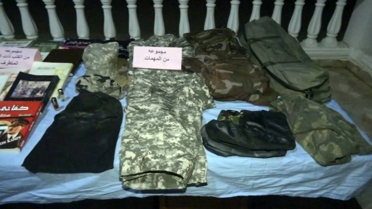 القوات المصرية خلال عملية حق الشهيد في سيناء