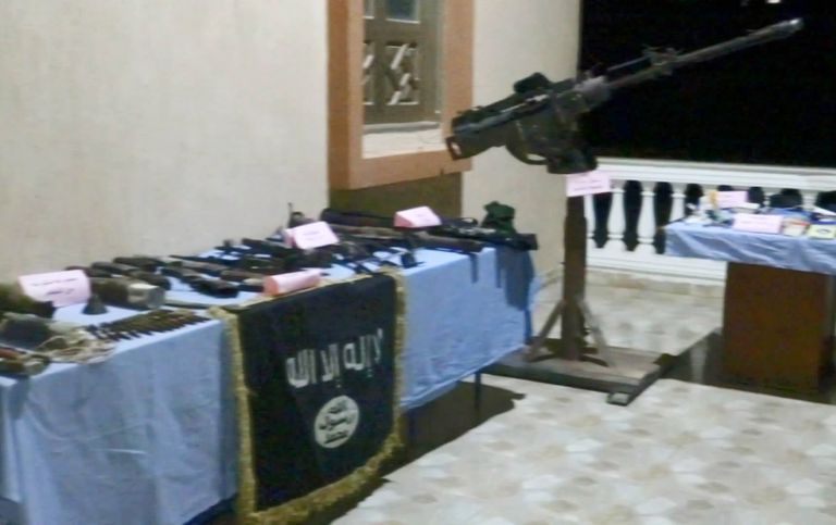 القوات المصرية خلال عملية حق الشهيد في سيناء