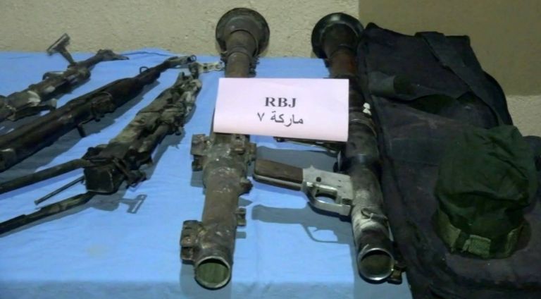 القوات المصرية خلال عملية حق الشهيد في سيناء