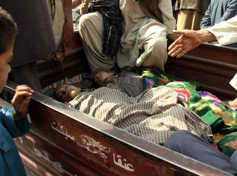 ضحايا الغارة الأمريكية