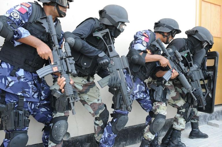 جانب من تمرين 