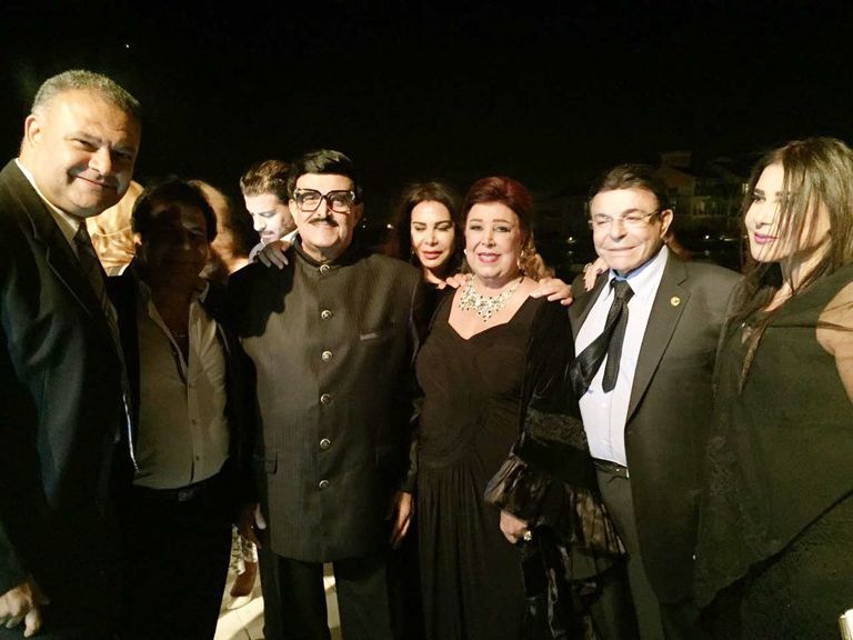 إيمي سمير غانم وحسن الرداد في حفل زفافهما