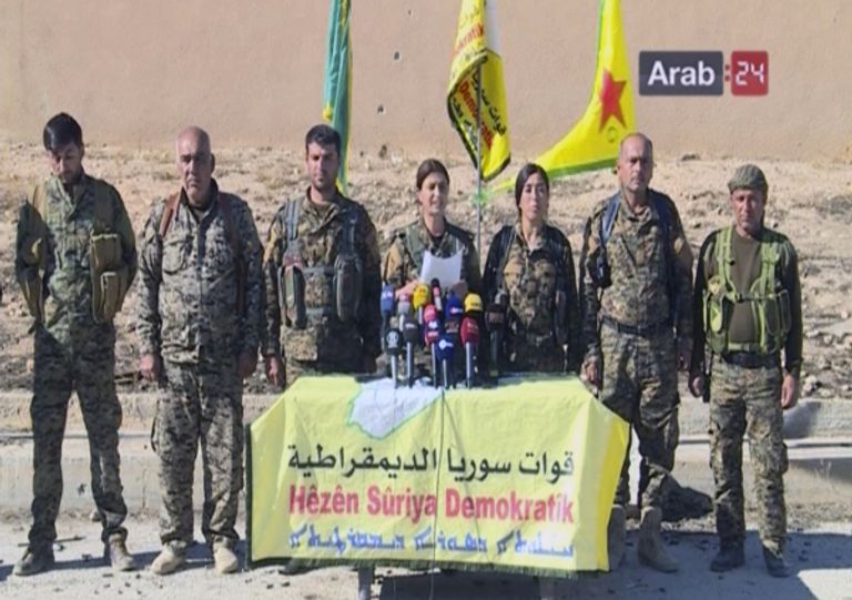 جنود أمريكيون فى شمال الرقة