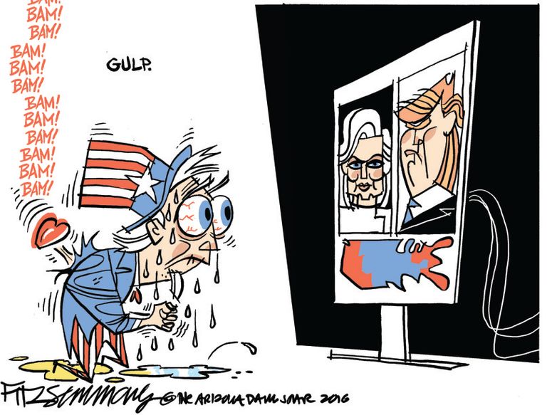 العم سام يصلي قبل نتائج الانتخابات