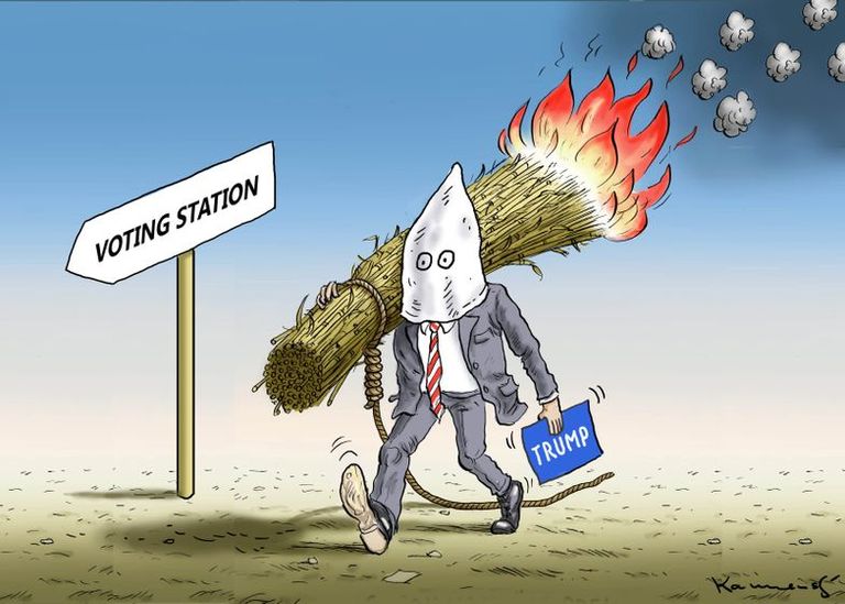 العم سام يصلي قبل نتائج الانتخابات