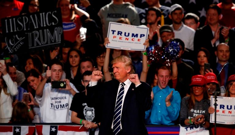 ترامب وكلينتون