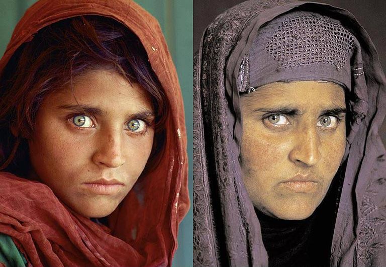 هل تذكر هذا الوجه؟.. رمز الحرب الأفغانية تعود من لجوء 30 عاما - صورة 2